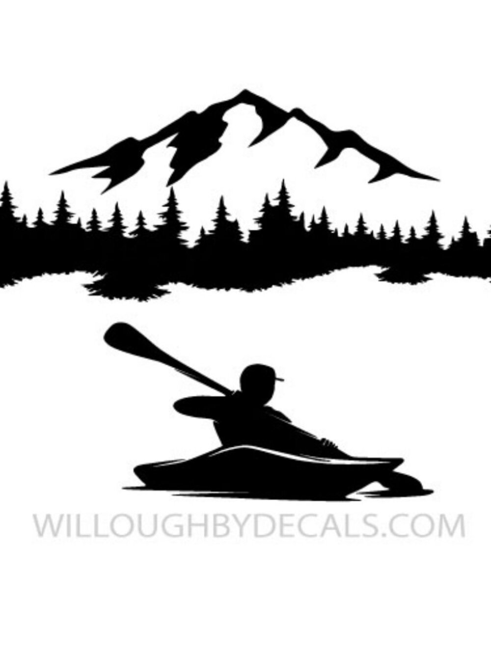 Kayak Vinyl Decal